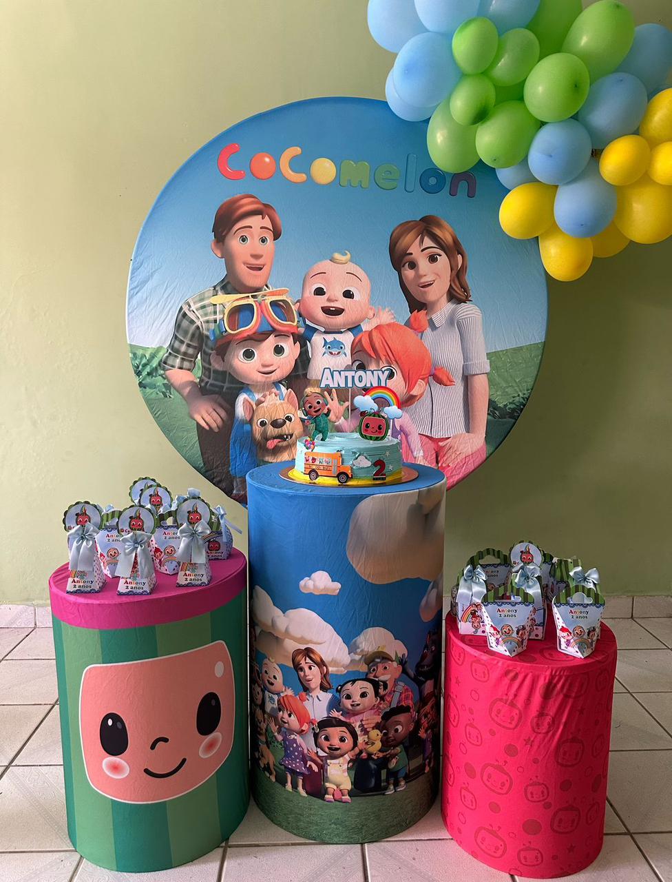 Festa tema Cocomelon