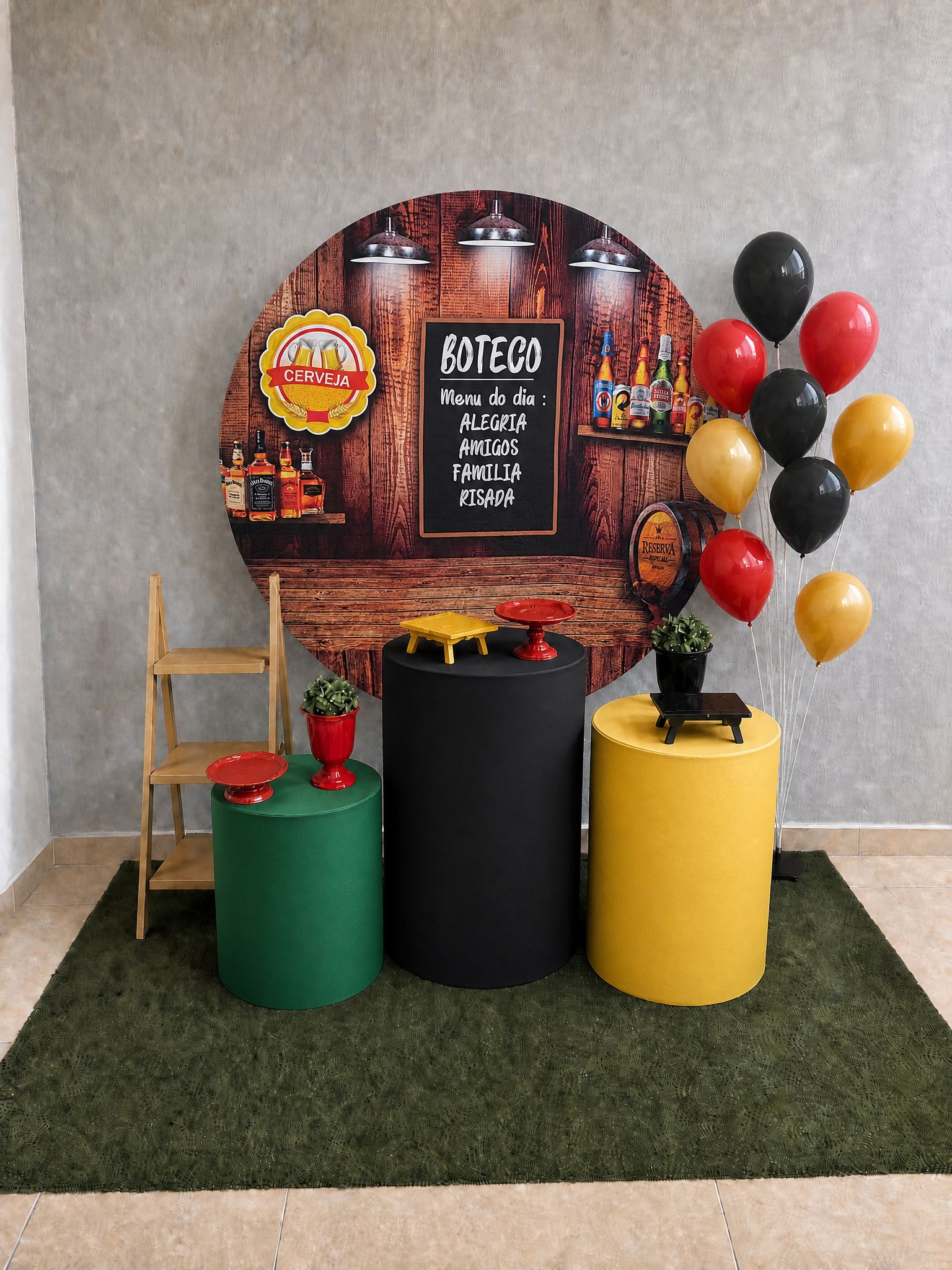 Decoração tema Boteco